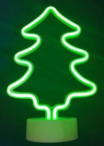Plastic Neon Christmas Tree LED Light