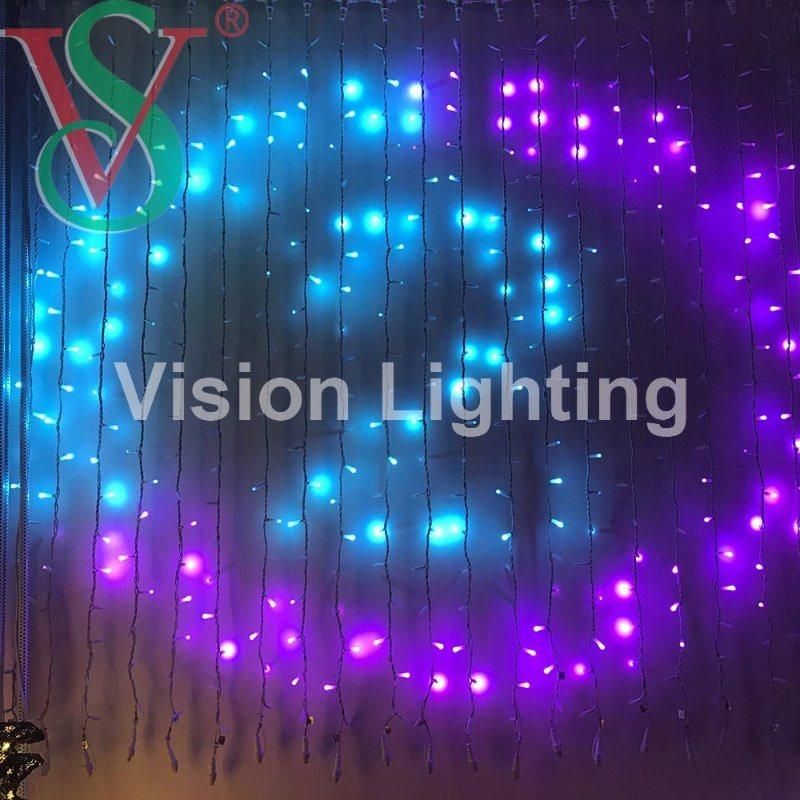 Christmas Outdoor Decoration Smart DMX512 String Light for Festival Use