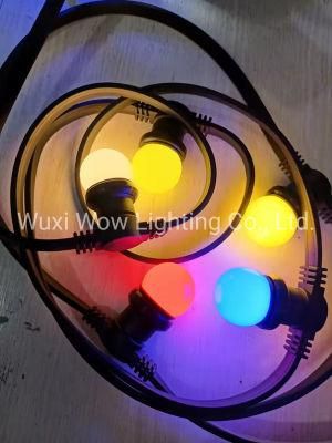 Party Decoration Light Chain E27 Suppliers of Garlands LED Globe Bulb LED Ball String Garland Outdoor String Light Outdoor