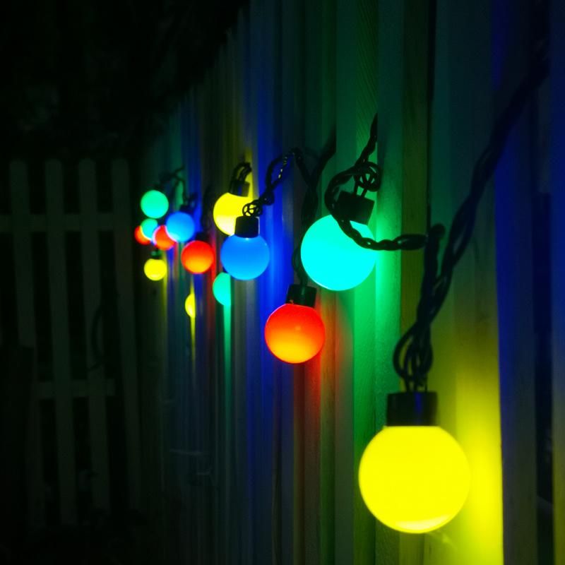 16FT G40 Outdoor Hanging 5m/20LEDs Patio String Lights Waterproof Festoon Light