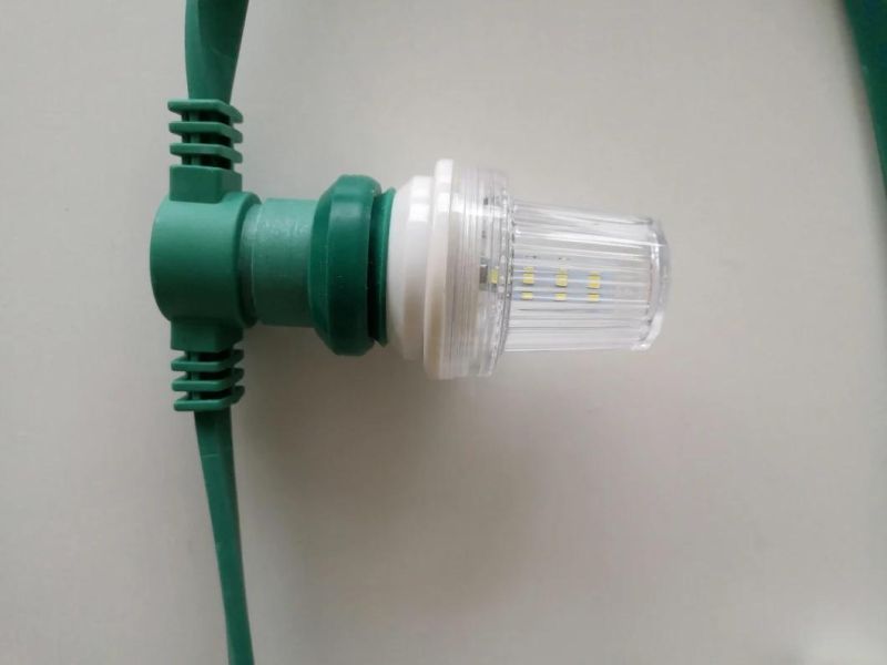 E14/E27/B22 Base LED/Xenon Strobe Lamp for Festoon Lighting Cable Flash Lamp