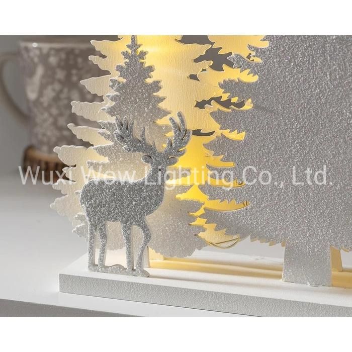 Christmas Winter Scene Decoration 26 Cm