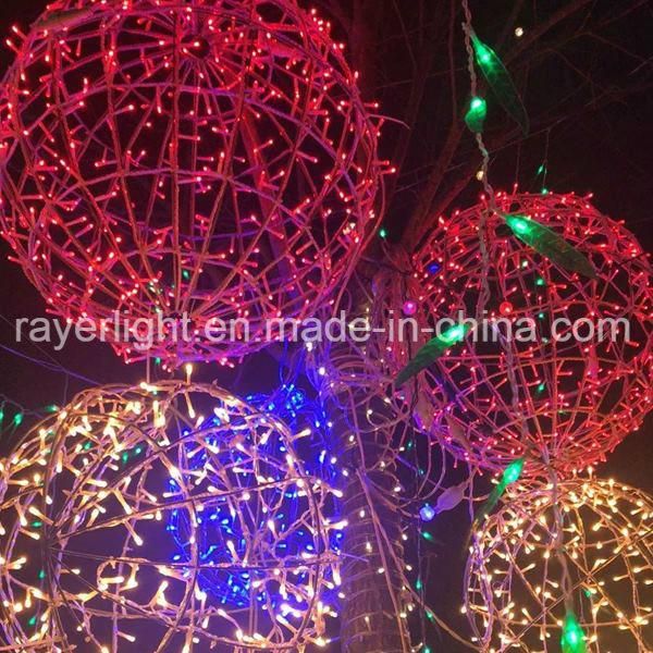 Customized Large Motif Ball Lights for Outdoor Christmas Decoration