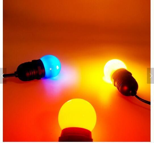 Outdoor Heavy Duty Festoon Lights with Plastic Colorful G45 Bulbs
